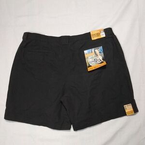NEW Mens 42 Savane Hiking Shorts Dark Grey UPF 30 Tech Pocket Relaxed Fit $54